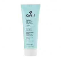 Avril Crema de noche con Aceite de Semilla de Uva Ecológico pieles normales a mixtas 50 ml - Easypara