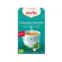 Yogi Tea Chlorella Menta 17 Bolsitas de Infusión Ayurveda BIO - Easypara