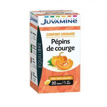 Juvamine Semillas de calabaza Confort urinario masculino 30 cápsulas - Easypara