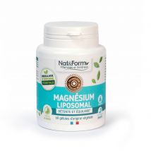 Nat&Form Magnesio liposomiale x60 capsule vegetali - Fatto in Francia - Easypara