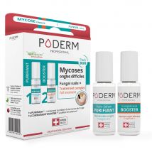 Poderm Impacco duo per infezioni fungine e unghie difficili 2x8 ml - Easypara