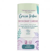 Green Tribu Deodorante Caress pelle Sensibile 50g - Fatto in Francia - Easypara