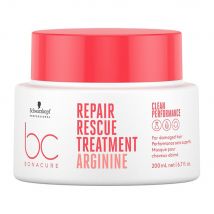 Schwarzkopf Professional Peptide Repair Rescue Maschera BC Bonacure Per Capelli Sensibilizzati da Piccoli a Normali 200 ml - Easypara