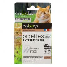 Anibiolys Pipette Antiparassitarie Gatto + 12 Mesi x2 - Easypara
