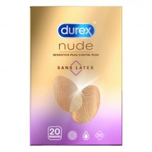 Durex Preservativi senza lattice Nude x20 x20 - Easypara