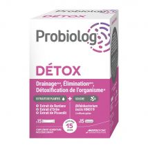 Mayoly Spindler Probiolog Probiolog Detox 90 + 15 gélules 15 bastoncini e 15 capsule - Easypara