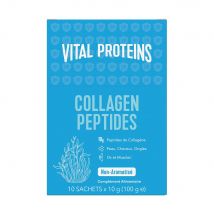 Vital Proteins Peptidi di Collagena Pelle, Capelli, Unghie, Struttura ossea 10 bastoncini da 10 g - Easypara