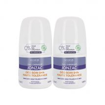 Eau thermale Jonzac Deodorante 24h ad alta tolleranza Pelle Sensibile 2x50 ml - Easypara