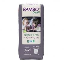 Bambo Nature Notte per bambine da 4 a 7 anni da 15 a 35 kg x10 - Easypara