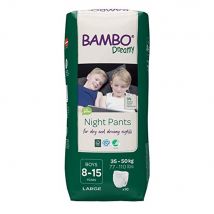 Bambo Nature Notte per ragazzi da 8 a 15 anni da 35 a 50 kg x10 - Easypara