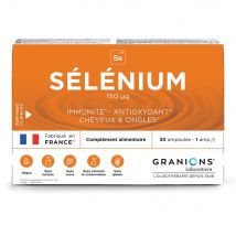 Granions Oligo Selenio 200μg Capelli, unghie, immunità 30 fiale - Easypara