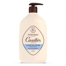 Cavaillès Gel Bagno-Doccia Fiore di cotone Pelle sensibile 1L - Easypara