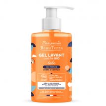 Beauterra Gel lavante per bambini al profumo di Bio Pelle, corpo e capelli sensibili 250ml - Fatto in Francia - Easypara