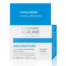 ANNEMARIE BÖRLIND Aquanature Crema idratante per la Notte Pelle disidratata 50ml - Easypara
