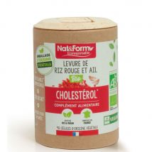 Nat&Form Lievito di riso rosso e aglio biologici Colesterolo 90 capsule - Easypara