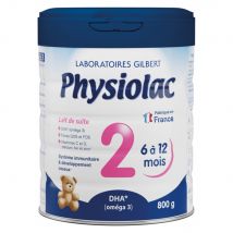 Physiolac 2 Latte in polvere Da 6 a 12 mesi 800g - Easypara