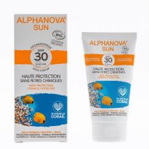Alphanova Crema ipoallergenica per la cura del sole Spf30 Bio 50g - Easypara