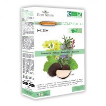 Flora Natura Fegato Complesso 4+ fumisteria 20 fiale - Fatto in Francia - Easypara