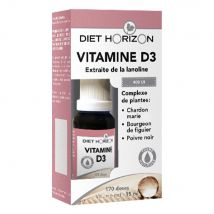 Diet Horizon Vitamine D3 170 dosi - Easypara