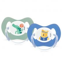 Dodie Succhietti fisiologici in silicone 18 mesi e Plus x2 - Easypara