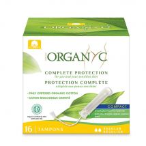 Organyc 100% Cotone Organico Applicatore Pad Normale x16 - Easypara