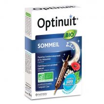 Nutreov Optinuit Sonno organico che non crea dipendenza 20 fiale - Fatto in Francia - Easypara