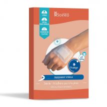 Soineo Medicazioni adesive sterili in tessuto non tessuto 5cmx7cm Speciale per pelli Sensibili x5 - Easypara