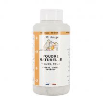 Mi Amigo Polvere naturale per zecche e pidocchi cani, gatti e uccelli 250g - Fatto in Francia - Easypara