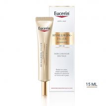 Eucerin Hyaluron-Filler + Elasticity Crema Contorno Occhi SPF15 Pelli mature 15ml - Easypara