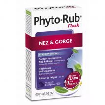Nutreov Phyto-Rub Naso e gola freddi Flash 10 compresse - Fatto in Francia - Easypara