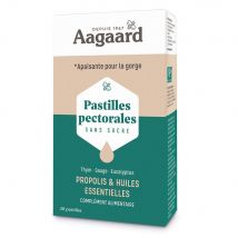 Aagaard Gocce sul petto Propolis e Oli essenziali 28 Pastiglie - Easypara