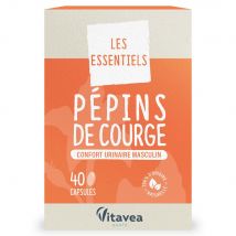 Nutrisante Nutri'sentiels Semi di zucca biologici 40 Capsule - Fatto in Francia - Easypara
