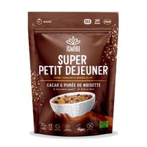 Iswari Super Colazione Super colazione Purea di cacao e nocciole biologiche 360g - Easypara