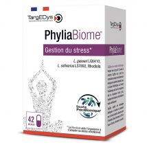 Targedys PhyliaBiome Gestione dello stress 42 capsule - Fatto in Francia - Easypara