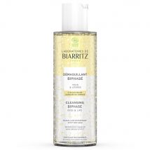 Laboratoires De Biarritz Detergenti Struccante bifasico Occhi e Labbra sensibili 125 ml - Fatto in Francia - Easypara
