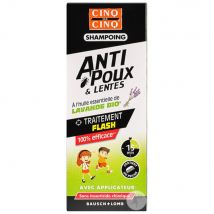 Cinq Sur Cinq Shampoo e pettine biologico alla lavanda contro i pidocchi e le lendini 100ml - Easypara
