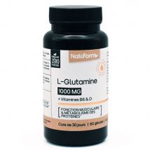 Nat&Form Premium L-Glutammina 60 capsule - Easypara