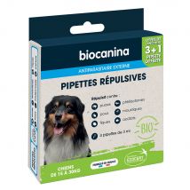 Biocanina Pipetta repellente per Cane da 15 a 30 kg 3 pipette + 1 in omaggio - Easypara