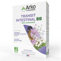 Arkopharma Arkofluides Transito intestinale organico 20 lampadine - Fatto in Francia - Easypara