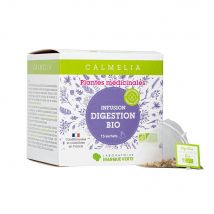 Calmelia Infuso biologico per la digestione 15 bustine di tè - Fatto in Francia - Easypara