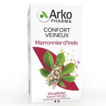 Arkopharma Arkocapsule Vena comfort Ippocastano biologico 45 capsule - Fatto in Francia - Easypara