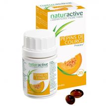Naturactive Olio di semi di zucca 60 capsule - Fatto in Francia - Easypara