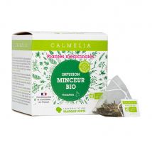Calmelia Infuso dimagrante biologico 15 bustine di tè - Fatto in Francia - Easypara