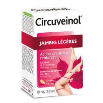 Nutreov Circuveinol Jambes légères Action circulation renforcée 30 comprimés - Fatto in Francia - Easypara
