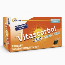 Vitascorbol Vitamina C 500 mg + Zinco + Vitamina D 30 capsule - Easypara
