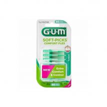 Gum Soft-Picks Stick interdentale medio Comfort Flex Menta x80 - Easypara