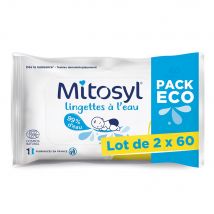 Salviette d'acqua 2x60 Mitosyl - Easypara