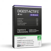Synactifs DigestActifs Bio 30 capsule - Fatto in Francia - Easypara