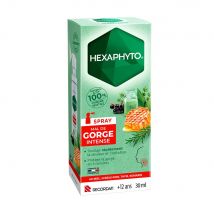 Hexaphyto Spray intensivo per il mal di gola Da 12 anni 30ml - Fatto in Francia - Easypara