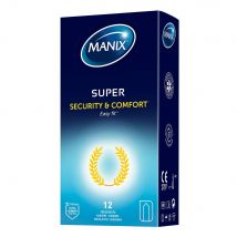 Manix Super Preservativi di sicurezza e comfort x12 - Easypara
